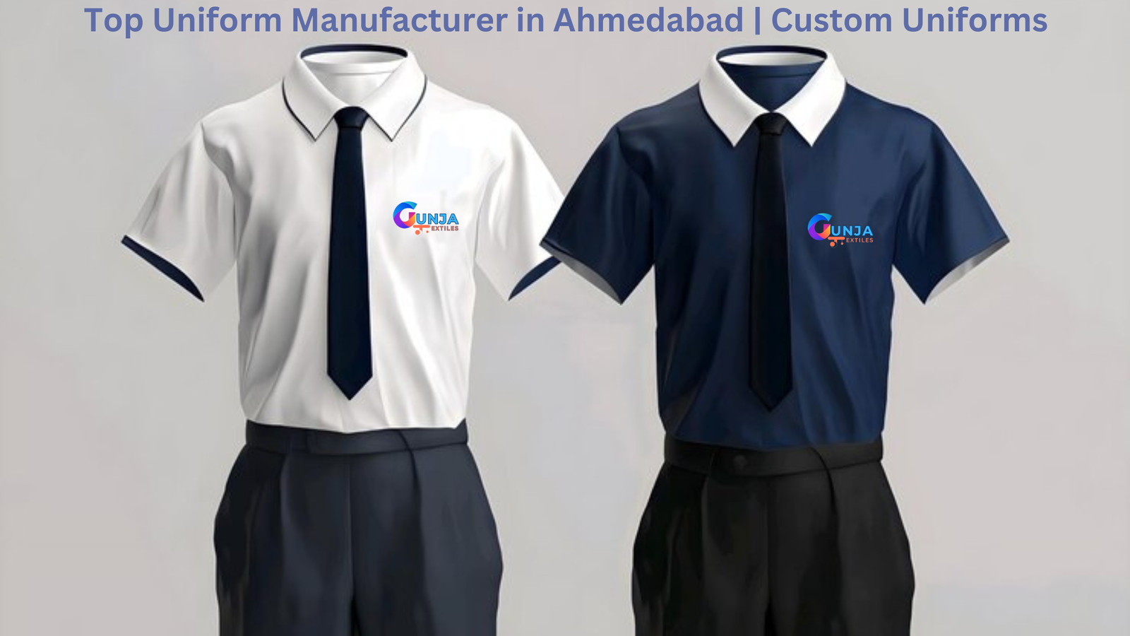 Best uniform manufacturer in Ahmedabad | School, Corporate, Industrial, and Medical Uniforms | Custom branding & embroidery